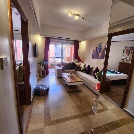 Appartement Patio Centre Gueliz Marrakesh Exteriör bild