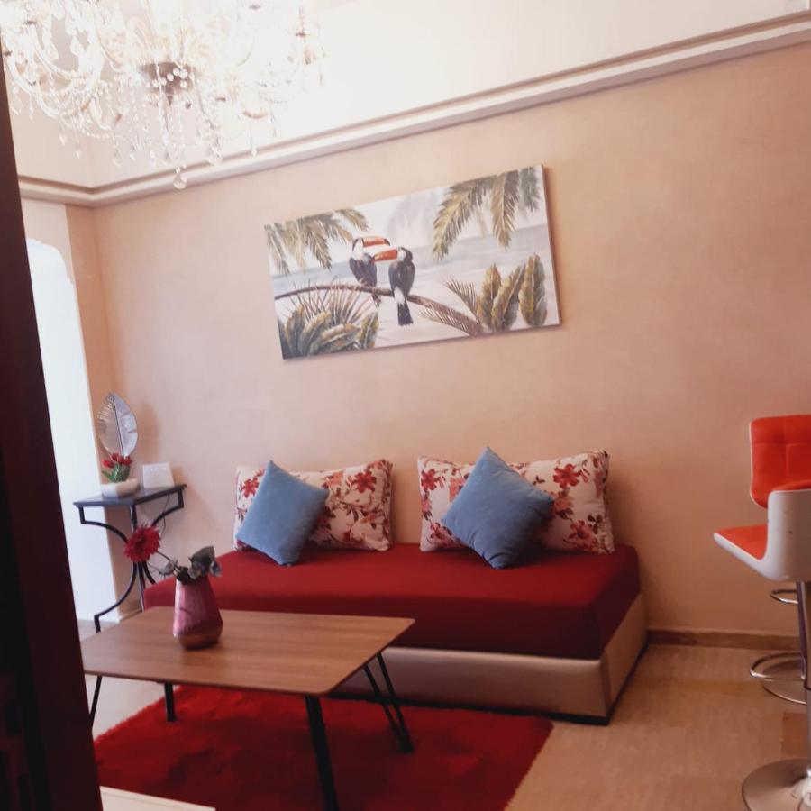 Appartement Patio Centre Gueliz Marrakesh Exteriör bild