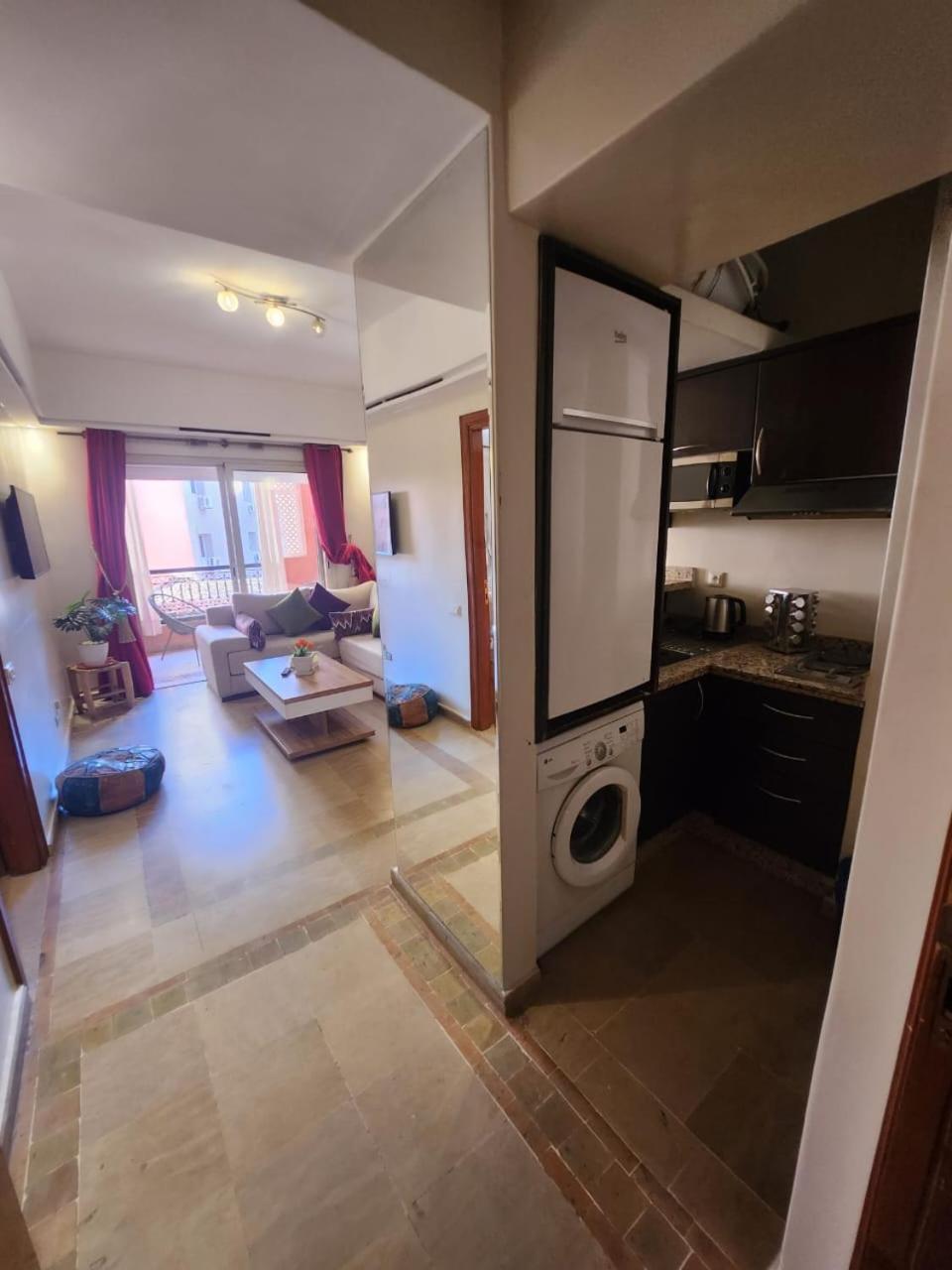 Appartement Patio Centre Gueliz Marrakesh Exteriör bild